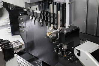 HANWHA XD20V Swiss Type Automatic Screw Machines | Chaparral Machinery (3)